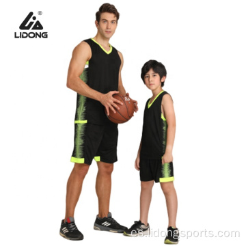 Últimos uniformes de baloncesto de diseño Jersey de baloncesto personalizado
